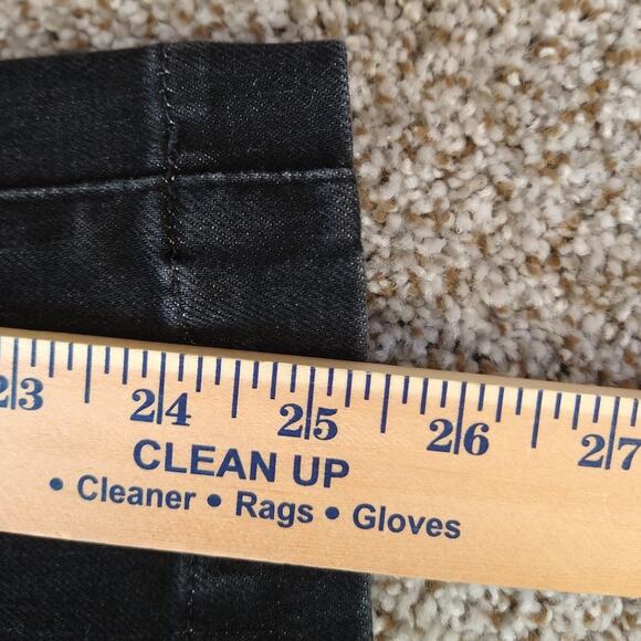 Lucky Brand Bridgette Y2K Zip High Rise Crop Mini Boot size 6/28R - Picture 14 of 15